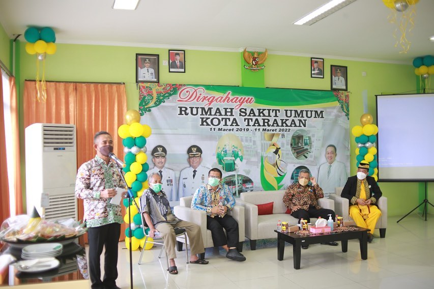 Apresiasi Wali Kota di HUT Ke-3 Rumah Sakit Umum Kota Tarakan (RSUKT)