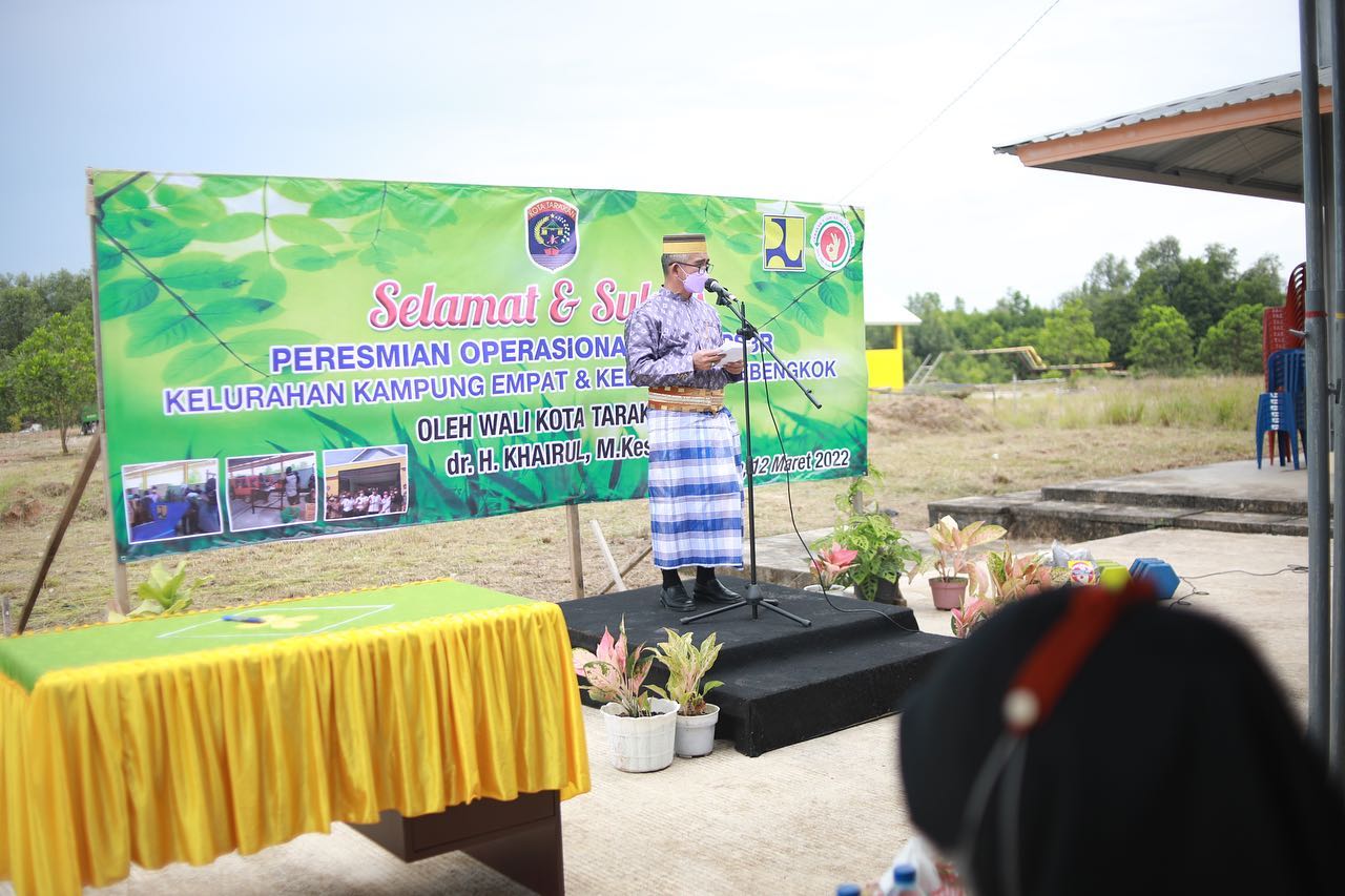 Peresmian Operasional TPS3R Kelurahan Kampung Empat dan Kelurahan Sebengkok