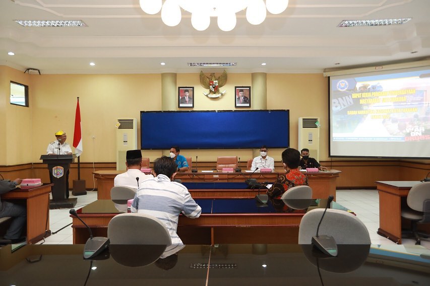 Rapat Kerja Program Pemberdayaan Masyarakat Anti Narkoba