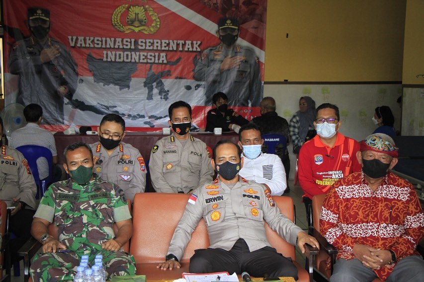 Video Conference bersama Kapolri di Klinik Polres Tarakan