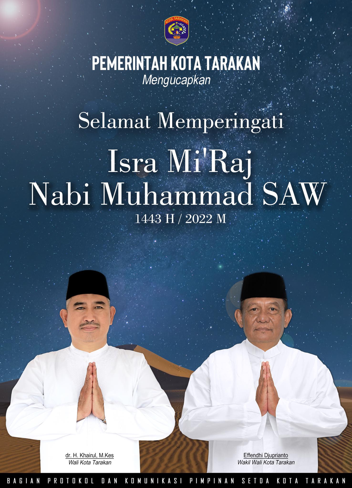 Selamat Memperingati Isra Miraj Nabi Muhammad SAW