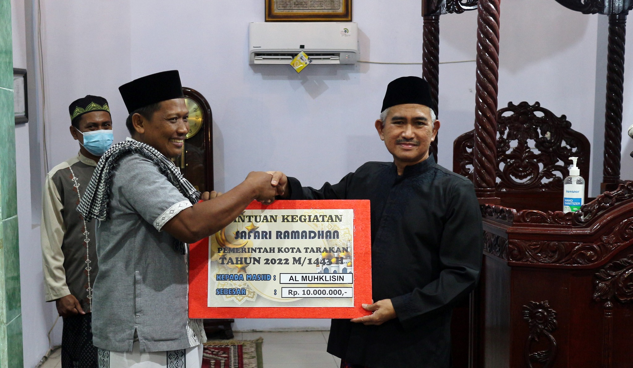 Silaturahmi Ramadhan di Masjid Al Muhklisin