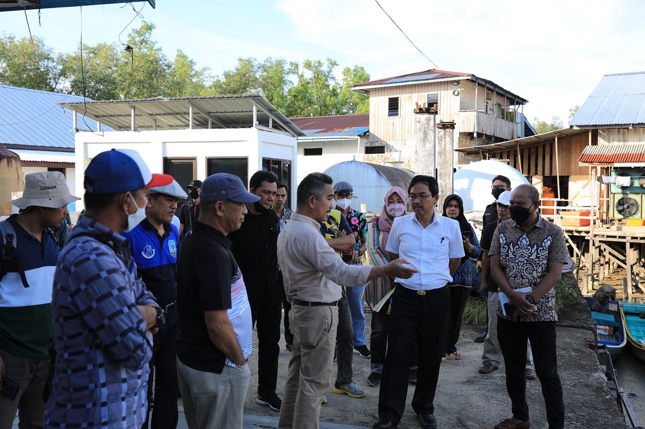 Tinjauan Lapangan di Pelabuhan Perikanan Tengkayu II