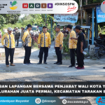 Kabid. Sosial Dinsos PM Kota Tarakan Mengikuti Kegiatan Kunjungan Lapangan Bersama Penjabat Wali Kota Tarakan