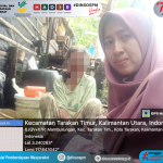 TKS Kelurahan Mamburungan Dinsos PM Kota Tarakan Melaksanakan Kegiatan Pendataan Lansia Dan Usulan DTKS Lansia Yang Tinggal Di Gubuk Bekas Kandang Ayam