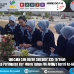 Analis Program Pemberdayaan Masyarakat Dalam Penanganan Masalah Sosial Dinsos PM Kota Tarakan Melaksanakan Kegiatan Monitoring Upacara Dan Ziarah Satradar 225 Tarakan