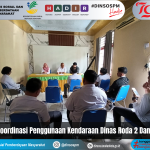 Dinsos PM Kota Tarakan Melaksanakan Rapat Koordinasi Penggunaan Kendaraan Dinas