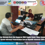 Sub Bagian Umum Dan Kepegawaian Dinsos PM Kota Tarakan Melaksanakan Penginputan RKA Bagian Umum (Sekretariat) Tahun Anggaran 2025 Ke SIPD-RI