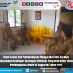 Sekretaris Dinsos PM Kota Tarakan Bersama Kabid. Pemberdayaan Masyarakat Melaksanakan Kunjungan Lapangan Meninjau Posyandu Yang Terakomodasi Di Musrenbang Untuk Diusulkan Pembangunan/Rehab Di Anggaran Tahun 2025