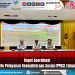 Dinsos PM Kota Tarakan Melalui Bidang Sosial Seksi Rehabilitasi Sosial dan Penanganan Warga Negara Migran Korban Tindak Kekerasan Melaksanakan Rakor PPKS Tahun 2024