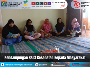 Pendampingan BPJS Kesehatan Kepada Masyarakat Di RT. 07 Kelurahan Kampung Enam