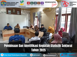Pembinaan Dan Identifikasi Kegiatan Statistik Sektoral Tahun 2025