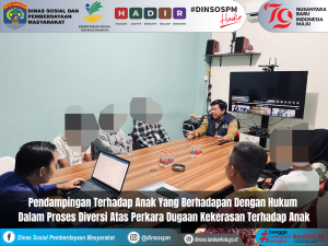 Pendampingan Terhadap Anak Yang Berhadapan Dengan Hukum Dalam Proses Diversi Atas Perkara Dugaan Kekerasan Terhadap Anak