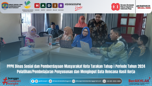 Monitoring dan Pelatihan/Pembelajaran Penyusunan dan Menginput Data Rencana Hasil Kerja