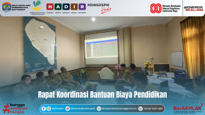 Rakor Bantuan Biaya Pendidikan
