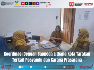 Koordinasi Terkait Posyandu dan Sarana Prasarana