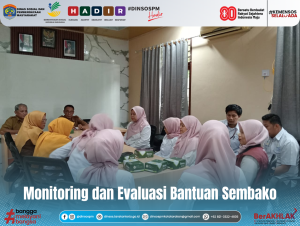 Monitoring dan Evaluasi Bantuan Sembako