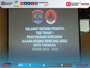 FGD I Penyusunan Dokumen KRB Pemerintah Kota Tarakan Tahun 2025-2030