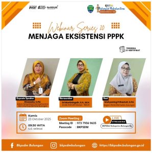 Zoom Meeting Webinar Bulungan Bebalun Ilmu Seri 20