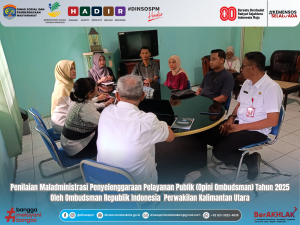 Penilaian Maladministrasi Penyelenggaraan Pelayanan Publik (Opini Ombudsman) Tahun 2025 (1)