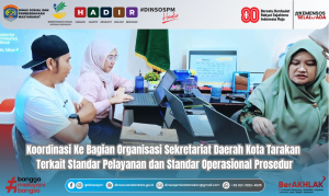 Koordinasi Terkait SP dan SOP