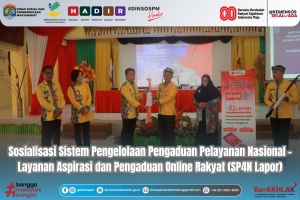 Sosialisasi SP4N LAPOR!