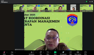 Zoom Meeting Rapat Koordinasi Penerapan Manajemen Talenta Di Lingkungan Pemerintah Kota Tarakan