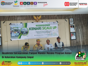 Akselerasi Sociopreneur Pangan Mandiri Melalui Program Kenari di Kelurahan Kampung Empat