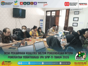 📌 Desk Penjaminan Kualitas Sistem Pengendalian Intern Pemerintah Terintegrasi (PK SPIP-T) Tahun 2026