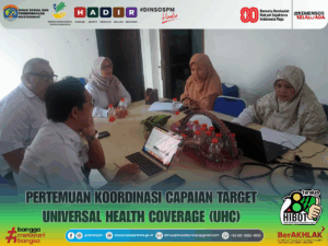 📌 Pertemuan Koordinasi Capaian Target Universal Health Coverage (UHC)