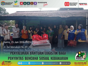 📌 Penyaluran Bantuan Logistik bagi Penyintas Bencana Sosial Kebakaran