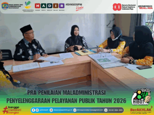 📌 Pra Penilaian Maladministrasi Penyelenggaraan Pelayanan Publik Tahun 2026