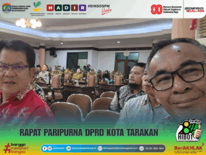 📌 Kepala Dinsos PM Hadiri Rapat Paripurna DPRD Kota Tarakan