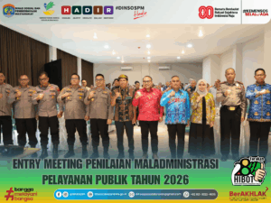 Dinsos PM Ikuti Entry Meeting Penilaian Maladministrasi Pelayanan Publik Tahun 2026